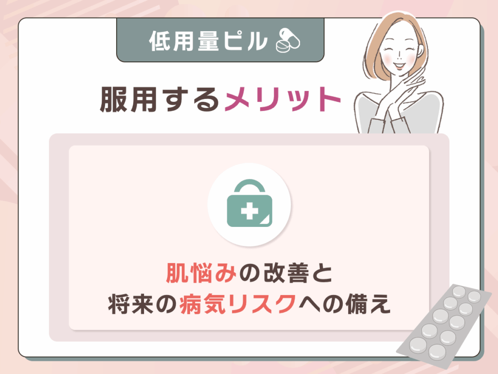 肌悩みの改善と将来の病気リスクへの備え