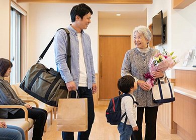 入院患者様へのお荷物お届け時間について イメージ